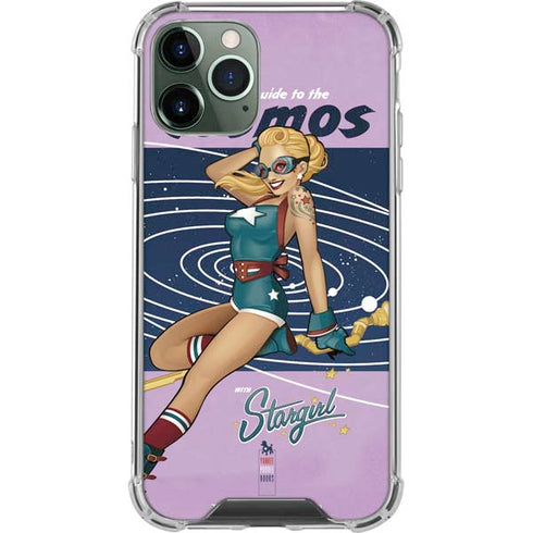 DC Comics Bombshells Stargirl- Field Guide to Cosmos iPhone 12 Pro Clear Case