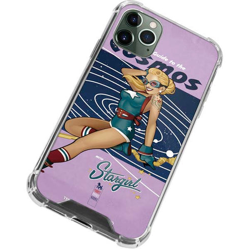 DC Comics Bombshells Stargirl- Field Guide to Cosmos iPhone 12 Pro Clear Case