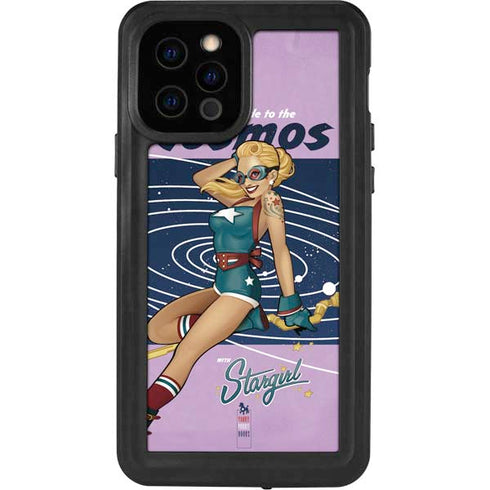DC Comics Bombshells Stargirl- Field Guide to Cosmos iPhone 12 Pro Waterproof Case