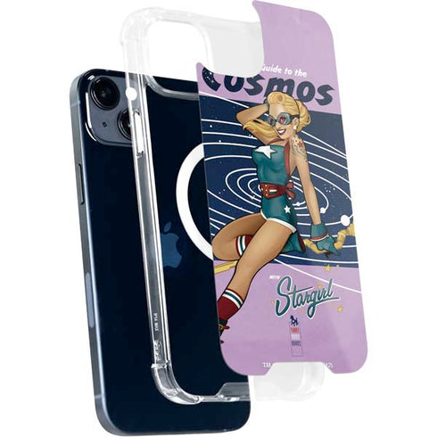 DC Comics Bombshells Stargirl- Field Guide to Cosmos iPhone 13 MagSafe Case