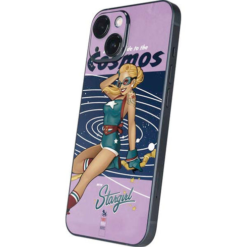 DC Comics Bombshells Stargirl- Field Guide to Cosmos iPhone 13 Mini Skin