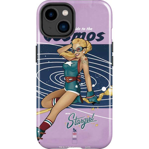 DC Comics Bombshells Stargirl- Field Guide to Cosmos iPhone 14 Plus Impact Case