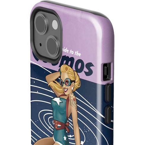 DC Comics Bombshells Stargirl- Field Guide to Cosmos iPhone 15 Impact Case