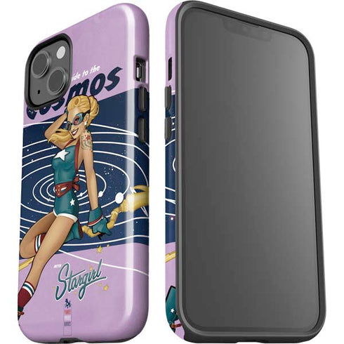 DC Comics Bombshells Stargirl- Field Guide to Cosmos iPhone 15 Impact Case