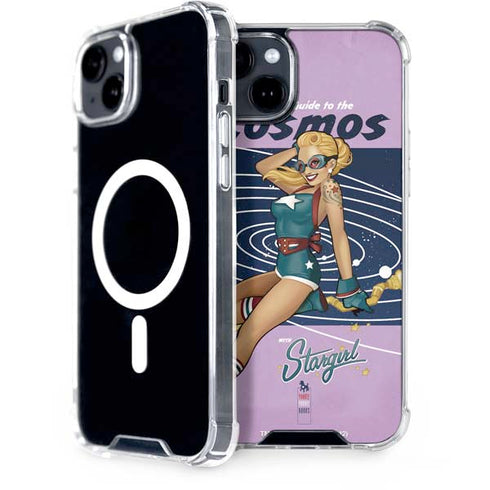 DC Comics Bombshells Stargirl- Field Guide to Cosmos iPhone 15 Plus MagSafe Case