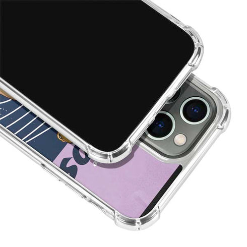 DC Comics Bombshells Stargirl- Field Guide to Cosmos iPhone 14 Pro Clear Case