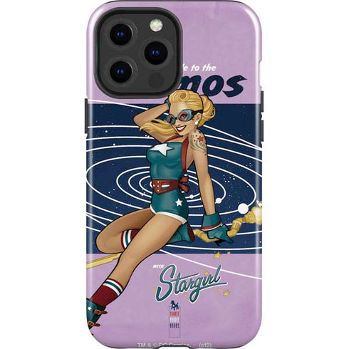 DC Comics Bombshells Stargirl- Field Guide to Cosmos iPhone 15 Pro Max Impact Case