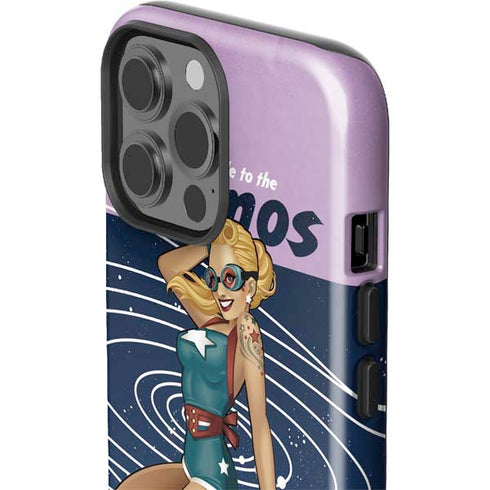 DC Comics Bombshells Stargirl- Field Guide to Cosmos iPhone 15 Pro Max Impact Case