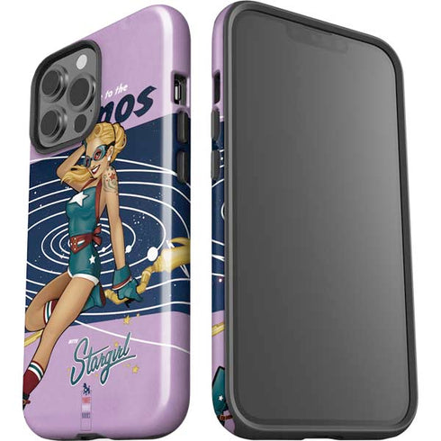 DC Comics Bombshells Stargirl- Field Guide to Cosmos iPhone 15 Pro Max Impact Case