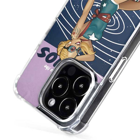 DC Comics Bombshells Stargirl- Field Guide to Cosmos iPhone 15 Pro Max MagSafe Case