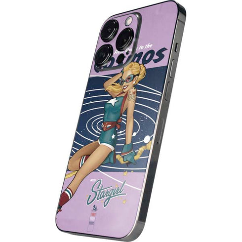 DC Comics Bombshells Stargirl- Field Guide to Cosmos iPhone 14 Pro Max Skin