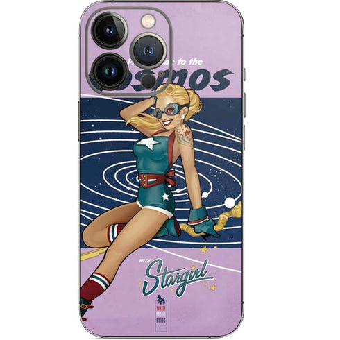 DC Comics Bombshells Stargirl- Field Guide to Cosmos iPhone 15 Pro Skin