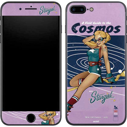 DC Comics Bombshells Stargirl- Field Guide to Cosmos iPhone 8 Plus Skin