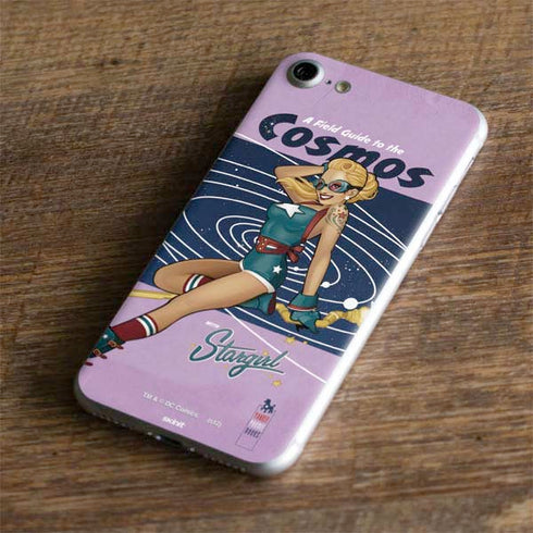 DC Comics Bombshells Stargirl- Field Guide to Cosmos iPhone 8 Skin