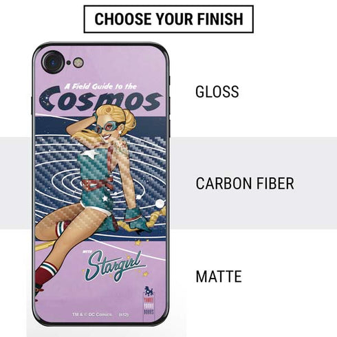 DC Comics Bombshells Stargirl- Field Guide to Cosmos iPhone SE (2nd & 3rd Gen) Skin