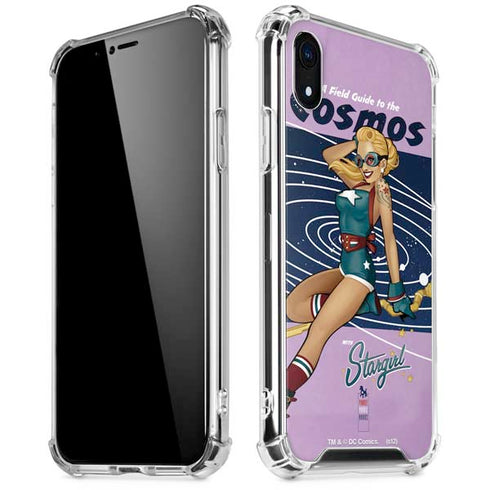 DC Comics Bombshells Stargirl- Field Guide to Cosmos iPhone XR Clear Case
