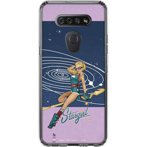 DC Comics Bombshells Stargirl- Field Guide to Cosmos LG K51/Q51 Clear Case