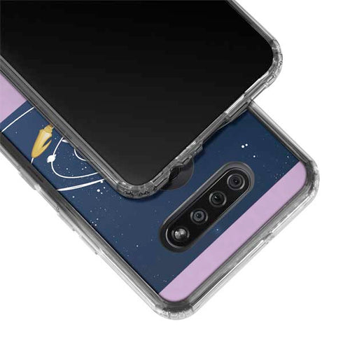 DC Comics Bombshells Stargirl- Field Guide to Cosmos LG K51/Q51 Clear Case