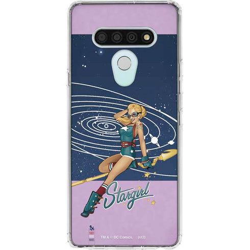 DC Comics Bombshells Stargirl- Field Guide to Cosmos LG Stylo 6 Clear Case