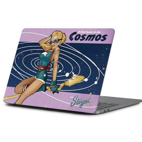 DC Comics Bombshells Stargirl- Field Guide to Cosmos Apple MacBook Pro 13-inch Skin