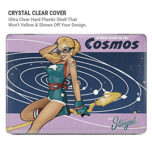 DC Comics Bombshells Stargirl- Field Guide to Cosmos MacBook Pro 13in (2020) Case plus Skin