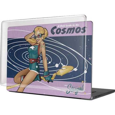 DC Comics Bombshells Stargirl- Field Guide to Cosmos MacBook Pro 16in (2021-25) Case plus Skin
