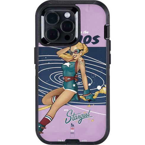 DC Comics Bombshells Stargirl- Field Guide to Cosmos Otterbox Defender iPhone Skin