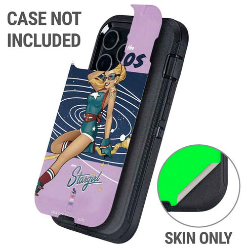 DC Comics Bombshells Stargirl- Field Guide to Cosmos Otterbox Defender iPhone Skin