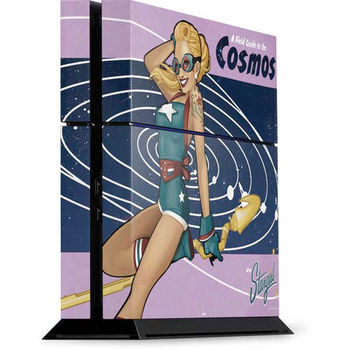 DC Comics Bombshells Stargirl- Field Guide to Cosmos PS4 Console Skin