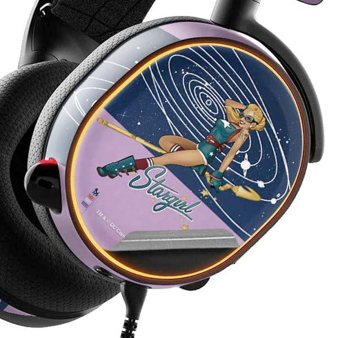 DC Comics Bombshells Stargirl- Field Guide to Cosmos SteelSeries Arctis 5 Skin