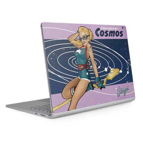 DC Comics Bombshells Stargirl- Field Guide to Cosmos Surface Book 2 13.5in Skin