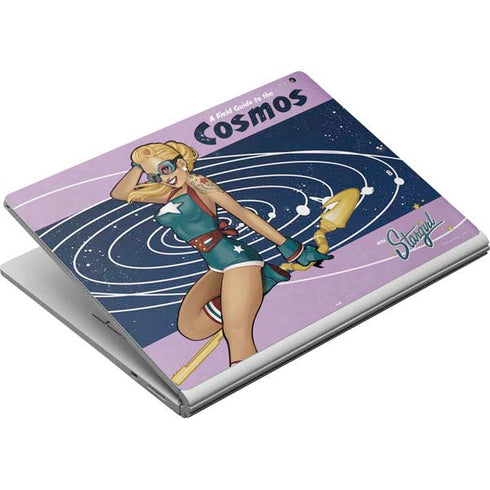 DC Comics Bombshells Stargirl- Field Guide to Cosmos Surface Book Skin