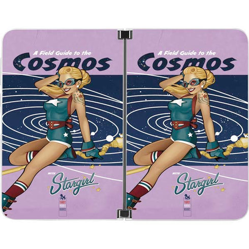 DC Comics Bombshells Stargirl- Field Guide to Cosmos Surface Duo Skin