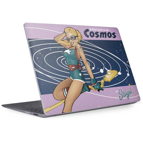 DC Comics Bombshells Stargirl- Field Guide to Cosmos Surface Laptop 2 Skin