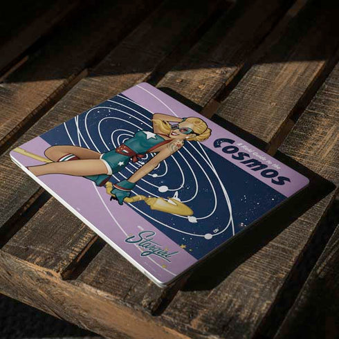 DC Comics Bombshells Stargirl- Field Guide to Cosmos Surface Laptop 2 Skin