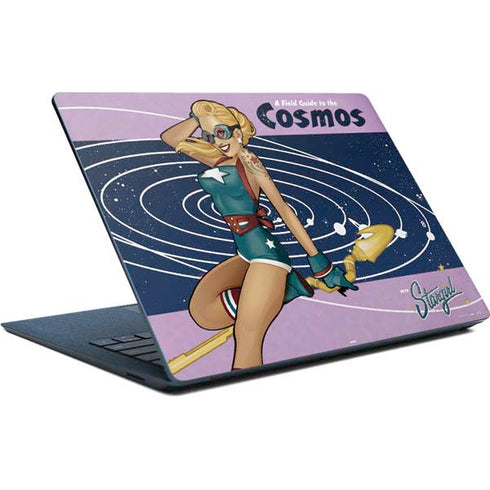 DC Comics Bombshells Stargirl- Field Guide to Cosmos Surface Laptop Skin