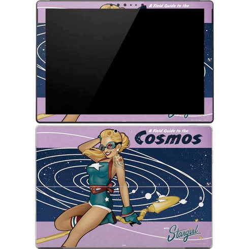 DC Comics Bombshells Stargirl- Field Guide to Cosmos Surface Pro 4 Skin