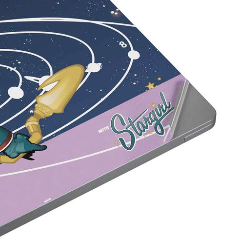 DC Comics Bombshells Stargirl- Field Guide to Cosmos Universal Laptop 12in (9.8 x 6.8in) Skin