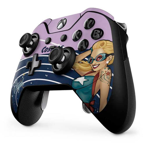 DC Comics Bombshells Stargirl- Field Guide to Cosmos Xbox One Elite Controller Skin