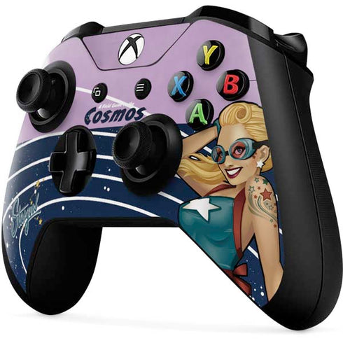 DC Comics Bombshells Stargirl- Field Guide to Cosmos Xbox One X Controller Skin