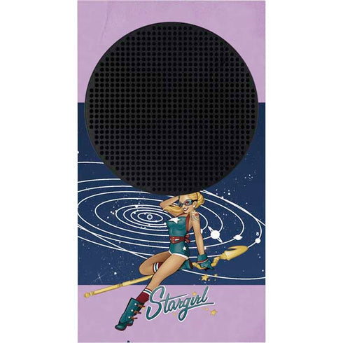 DC Comics Bombshells Stargirl- Field Guide to Cosmos Xbox Series S Console Skin