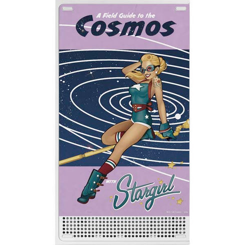 DC Comics Bombshells Stargirl- Field Guide to Cosmos Xbox Series S Console Skin