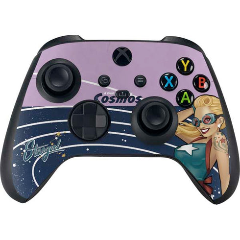 DC Comics Bombshells Stargirl- Field Guide to Cosmos Xbox Series X Controller Skin
