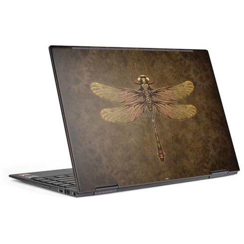 Brigid Ashwood Steampunk & Gear Dragonfly HP Envy Skin
