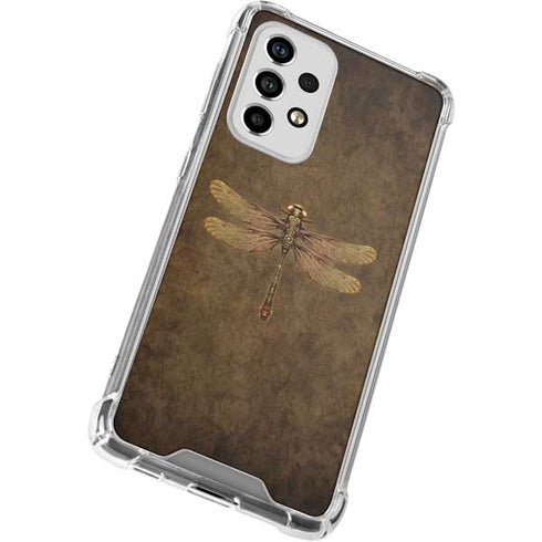 Brigid Ashwood Steampunk & Gear Dragonfly Galaxy A33 5G Clear Case