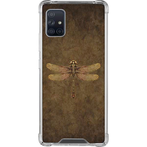 Brigid Ashwood Steampunk & Gear Dragonfly Galaxy A51 5G Clear Case