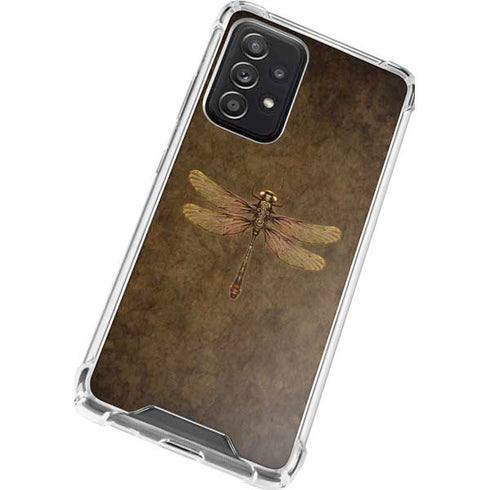 Brigid Ashwood Steampunk & Gear Dragonfly Galaxy A52 5G Clear Case
