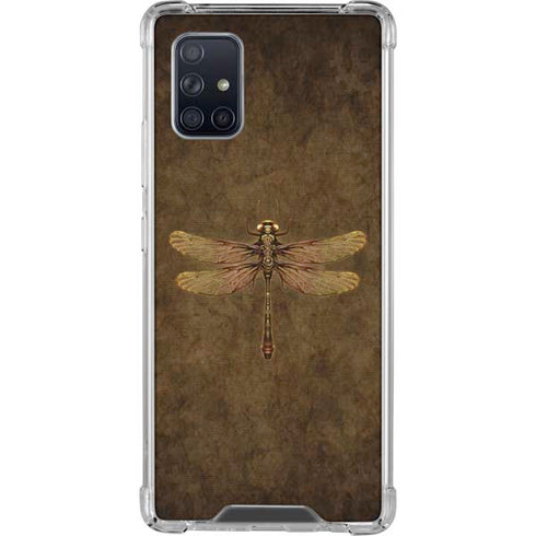 Brigid Ashwood Steampunk & Gear Dragonfly Galaxy A71 5G Clear Case