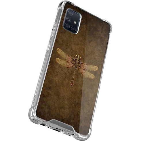 Brigid Ashwood Steampunk & Gear Dragonfly Galaxy A71 5G Clear Case