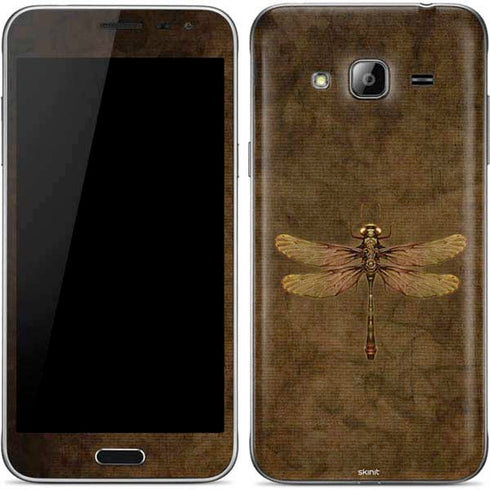 Brigid Ashwood Steampunk & Gear Dragonfly Galaxy J3 Skin
